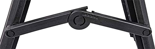 JEGS Folding Sawhorse | 350 LBS Capacity | Sturdy Weather-Resistant Polypropylene | Dimensions: 21 Inches Long x 1.75 Inches Wide x 30 Inches High | JEGS