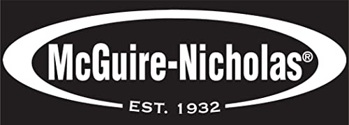 McGuire-Nicholas Men's Standard 2 3/4" inch Oil Tanned Leather Tool Work Belt for 29"-46" Waist, Dark Brown, 3" McGuire-Nicholas