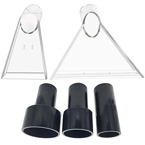 TunaMax Universal Work with All Shop Vacs Extractor Attachment with 1-1/4" & 1-7/8" & 2-1/2" Three Adapters for Upholstery & Carpet Cleaning & Auto TunaMax