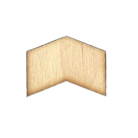 Chevron Stripe Wood Craft Unfinished Wooden Cutout Art DIY Wood Sign Inspirational Wall Plaque Vintage Wood Hanging Wall Art Decor for Kitchen Living WoodArtSupply