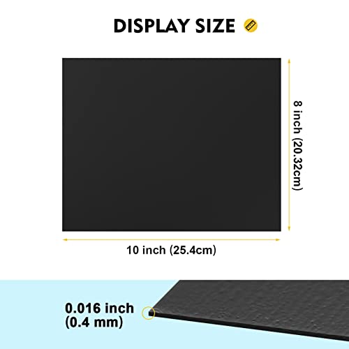 Magicfly Magnet Adhesive Sheets 8 x 10 Inch, 15 Pack Flexible Magnetic Sheets for Photos, Crafts and Die Storage, Easy Peel & Stick Magicfly