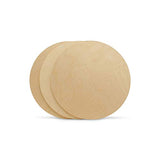 Wood Circles 12 inch, 1/4 Inch Thick, Birch Plywood Discs, Pack of 5 Unfinished Wood Circles for Crafts, Wood Rounds by Woodpeckers Woodpeckers
