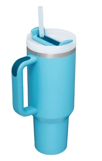 Stanley 40 oz. Quencher H2.0 FlowState Tumbler - POOL - WoodArtSupply