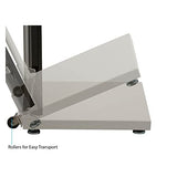 Salter Brecknell BLHS302121-660L HS-300 Physician Scale, Mild Steel with Durable Powder Coated White Finish Brecknell