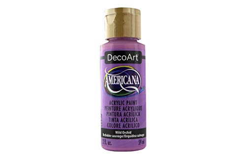 Deco Art Americana Acrylic Paint 2oz-Wild Orchid - Semi-Opaque Fabric DecoArt