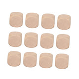 HEALEEP Blank Dice Toy 12pcs Block Toys Crafts for Classroom Creative Wood Foam Wood Blank Toy Blank Wooden Wood Blocks Wooden playset Natural Wood HEALEEP