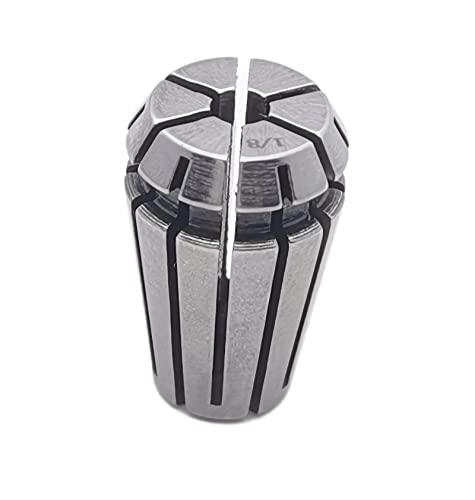 2pcs ER11 1/8 inch Spring Collet Precision Mill Chuck Collet CNC Engraving Machine & Router Milling Lathe Tool Holder (2pcs ER11 1/8) Atoptool