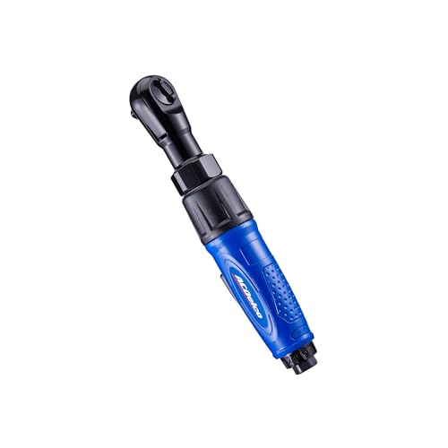 ACDelco ANI405A-NK1 Pneumatic Heavy Duty Twin Hammer ½” 5-Speed Impact Wrench & 3/8” Ratchet Wrench Combo Tool Kit ACDelco Tools