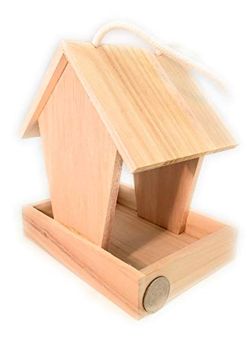 3 Large Design Your Own Bird House Set Include Bird Feeder and 2 Bird House - WoodArtSupply