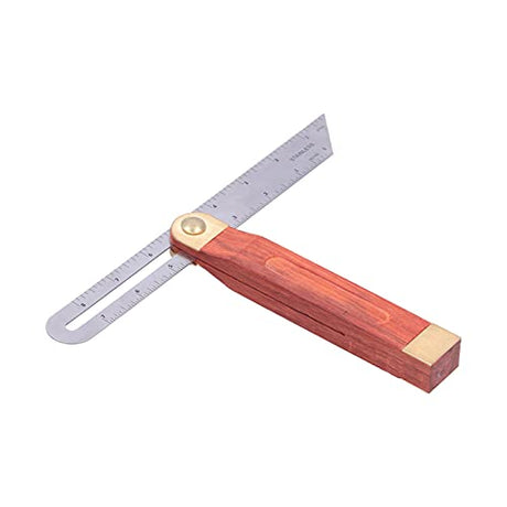 FTVOGUE Woodworking Bevel Adjustable Carpentry Square Bevel Gauge Movable 9in Sliding T Bevel Measurement Tool for Woodworking,Square FTVOGUE