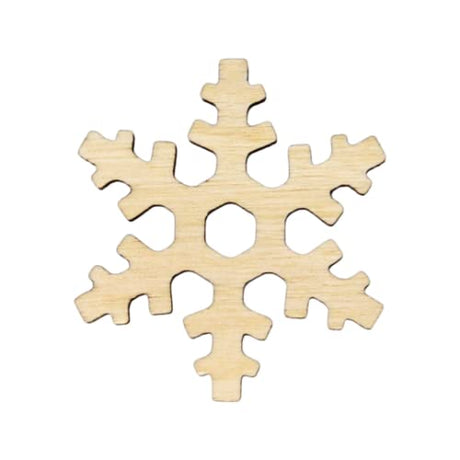 ALL SIZES BULK (12pc to 100pc) Unfinished Wood Wooden Laser Cutout Snowflake Dangle Earring Jewelry Blanks Shape Crafts Made in Texas Texan Wood Crafts