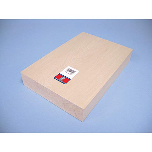 Midwest Products 4431 Micro-Cut Quality Basswood Block Bundle, 2 by 8 by 12-Inch