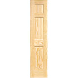 6-Panel Solid Pine Interior Door Slab (18x80) Kimberly Bay