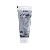 Pebeo - Acrylic Fine Studio Acrylics - Silver - Silver 100ml/3.38oz Pebeo