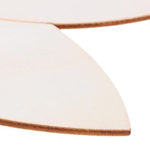 hobbyhub 5 PCS Sunflower Wooden Cutout Signs, Unfinished Wooden Signs Wood Sunflower Door Hangers 3mm for DIY Craft, Home Decoration, Welcome Signs hobbyhub