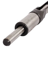 uxcell Square Hole Drill Bit, 1/2" High-Carbon Steel Hollow Chisel Mortise Power Tool for Woodworking 2 Pcs (Silver & Black) uxcell