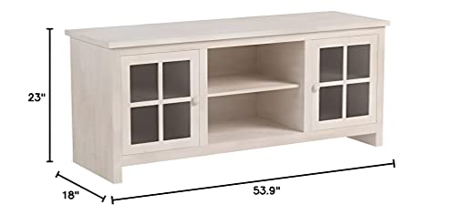 International Concepts Unfinished Franklin Entertainment Center, Unfinished IC International Concepts