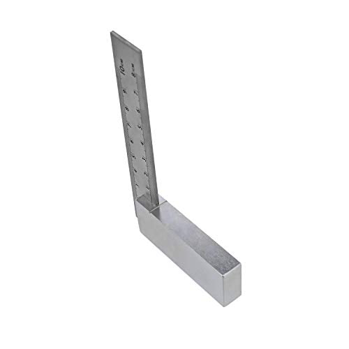 DCT Engineer Square - Precision Square Machinist Square Set, Woodworking Square Steel Square 4 Inches Small Square - WoodArtSupply