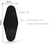 Nwsrayu 10pcs Blank Hotel Keychains Bulk Vintage Motel Keychain Vinyl HTV printing Keychains DIY Keychain tags (Mix 10) Nwsrayu