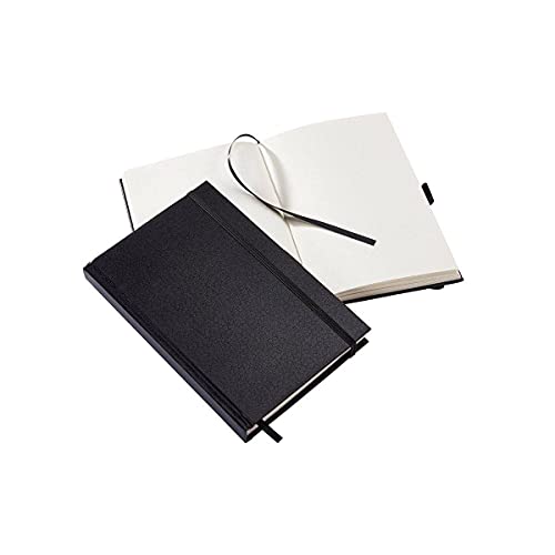 KINGART Hardcover Sketchbook Journal, 2-Pack, 70 Pound (110 GSM), 5.5" X 8.5", 80 Sheets KINGART