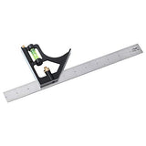 Mr. Pen- Combination Square, 12" Combo Square, Carpentry Tools, Carpenter Square, Woodworking Tools,Framing Square, T Square, T Ruler, Combination Mr. Pen