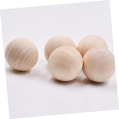 Lurrose 20 Pcs Unfinished Wood Spacer Beads Buddhist Beads Jewelry Making Round Spacer Wood Barrel Beads African Beads Jewelry Making Beads Lurrose