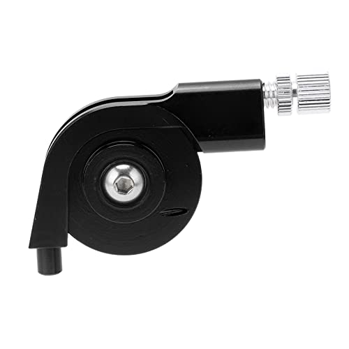 ZLXHDL Bicycle Disc Brake Conversion Aluminum CNC Machining Bike V Brake Adapter Cable Stroke Converter Caliper Regulator for Road Cycling(Black) ZLXHDL