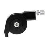 ZLXHDL Bicycle Disc Brake Conversion Aluminum CNC Machining Bike V Brake Adapter Cable Stroke Converter Caliper Regulator for Road Cycling(Black) ZLXHDL