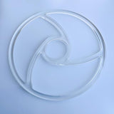 Round Spiral 4 Pockets Valet Tray Router Template, Router Jig, Woodworking Template, Craft Template Phocaea