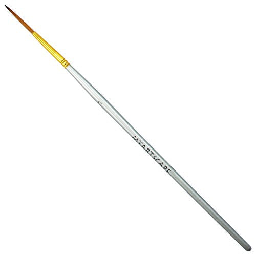 MyArtscape Taklon Synthetic Brushes - Short Handle Replacement Brushes … (Liner 2) - WoodArtSupply