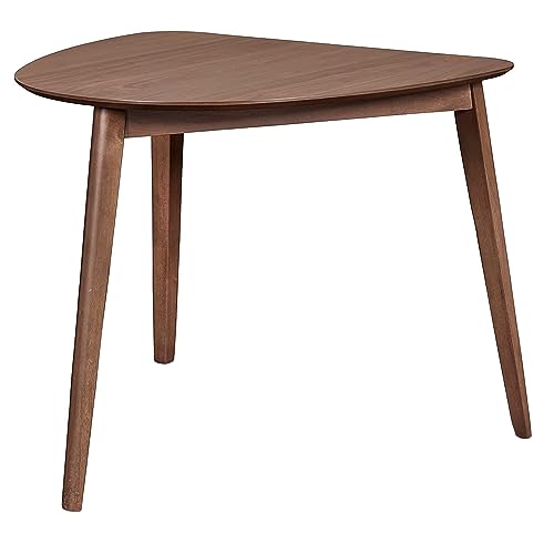 New Classic Furniture Oscar Corner Table, Walnut