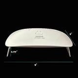 Extra Large UV Resin Light Curing for Epoxy Crafts 21 LED UV Light for Resin,Glue,3D Printer UV Resin Lamp with Timer 365nm+405nm (UV Resin Light) I0DO