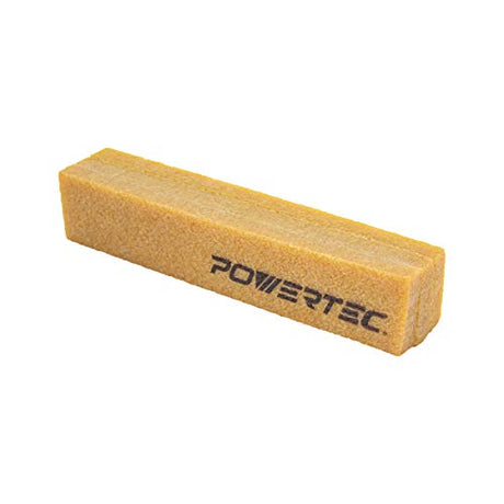 POWERTEC 71002 Abrasive Cleaning Stick for Sanding Belts & Discs | Natural Rubber Eraser - Woodworking Shop Tools for Sanding Perfection POWERTEC