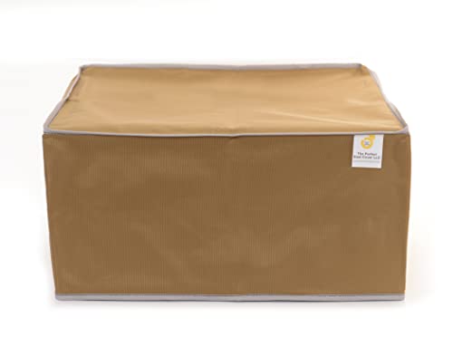 Perfect Dust Cover, Tan Nylon Cover Compatible with xTool M1-10W Laser Cutter/Engraver WITH RISER BASE WITH HONEYCOMB PANEL, Anti-Static and PERFECT DUST COVER