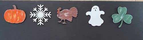 Unfinished Wood Shamrock Shape - St Patrick's - Craft - up to 24" DIY 3" / 1/8" 24 Hour Crafts