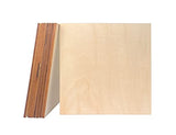 8 Pieces Unfinished Wood Sheet 8x8x3/16 Inch Thick Basswood Plywood Board Wooden Square Panels for Crafts DIY Homemade Cregugua
