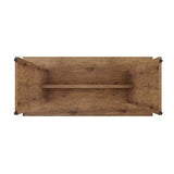 Manhattan Comfort Nomad Mid Century Modern Rustic Dining Table, 67.91", Nature Manhattan Comfort