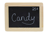 Creative Hobbies® Synthetic Chalkboard with Unfinished Wood Frame, 4 x 6 Inch -Pack of 6 Chalkboards Creative Hobbies