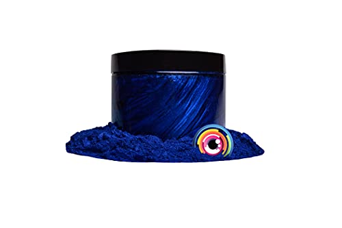 Eye Candy Premium Mica Powder Pigment “Nokon Blue” (50g) Multipurpose DIY Arts and Crafts Additive | Woodworking, Epoxy, Resin, Paint, Nail Polish, Eye Candy
