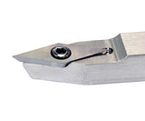 Carbide Tipped Woodturning Tool DT Carbide Wood Lathe Tool Detailer Made of Stainless Steel with 2pcs Diamond Carbide Cutter and T15 star tip Dirtech