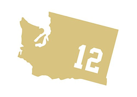 Washington with 12 Cutout Unfinished Wood Sports Theme State MDF Shape Canvas Style 1 (22") Diverse Woodworking