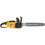 DEWALT (DCCS677B) 60V FLEXVOLT 20" Brushless Chainsaw-Bare Tool, Yellow DEWALT