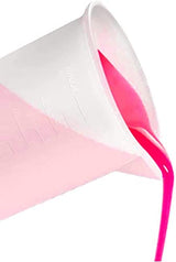 3 Silicone Measuring Cups for Resin 100ml,Nonstick Silicone Mixing Cups/DIY Glue Tools Epoxy Resin Cups Reusable Precise Scale Resin Mixing Cups for MLOLM