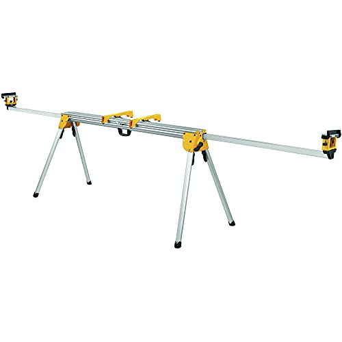 DEWALT Miter Saw Stand, Heavy Duty, 500 lb. Capacity, Portable with Leg Locks (DWX723),Silver DEWALT