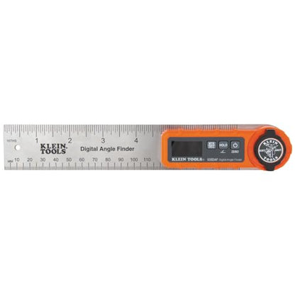 Klein Tools 935DAF Digital Angle Finder, Precision Measurements, Miter Saw Protractor Angle Calculation and Portable Design - WoodArtSupply