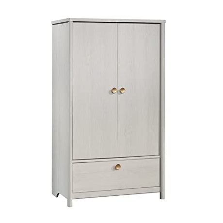 Sauder Dover Edge Bedroom Armoire with Drawer, L: 34.17" x W: 21.18" x H: 60.04", Glacier Oak Finish Sauder