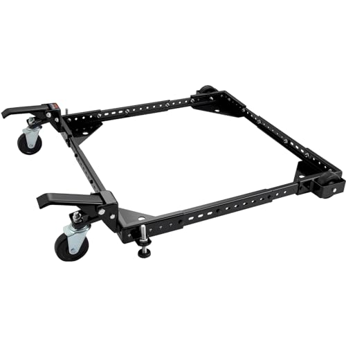 VEVOR Adjustable Universal Mobile Base 700 LBS Load-Bearing Capacity Heavy-Duty Mobile Base Rolling Mobile Base with Locking Levers, Used for - WoodArtSupply