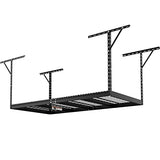 VEVOR Overhead Garage Storage Rack, 4x8 Garage Ceiling Storage Racks, Heavy Duty Adjustable Cold Rolled Steel Racks for Garage Storage, Organization, VEVOR