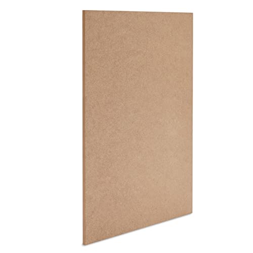 Bright Creations 1/4 In MDF Wood Chipboard Sheets for Crafts, Engraving, Painting (11x14 in, 6 Pack) Bright Creations
