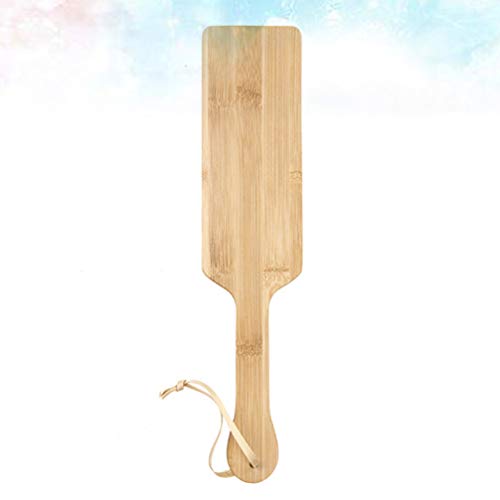 MILISTEN Bamboo Wood Paddle Wooden Greek Fraternity Paddle Natural Sorority Unfinished Paddle DIY Painting Crafts Blank Craft Wood for Kids